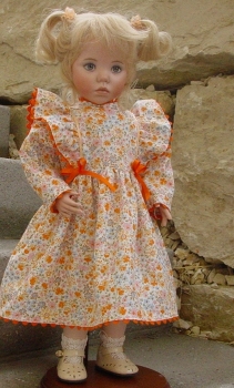 Rüschenkleid Michi Bastelset