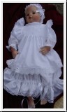 Taufkleid mit Schürze Bastelset