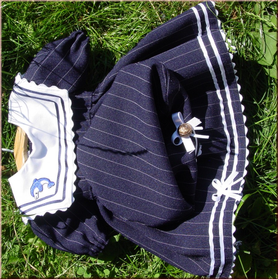 Matrosenkleid Bastelset